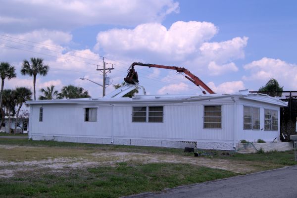 Mobile Home Demolition in Raleigh