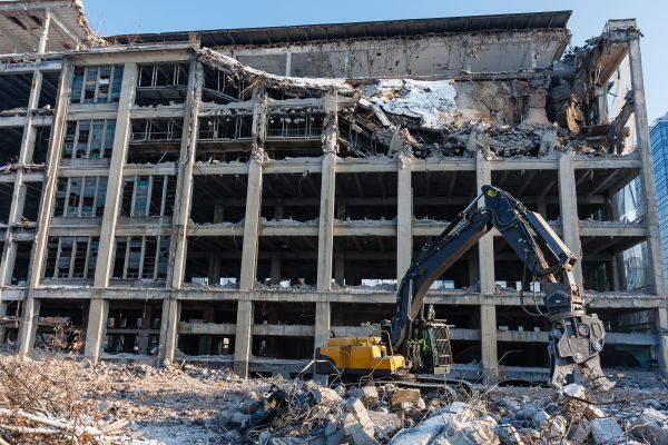 Commercial Building Demolition in Raleigh