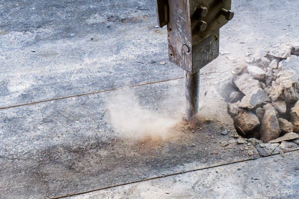 Concrete Patio Removal in Raleigh