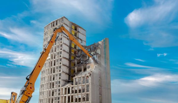 Commercial Building Removal in Raleigh